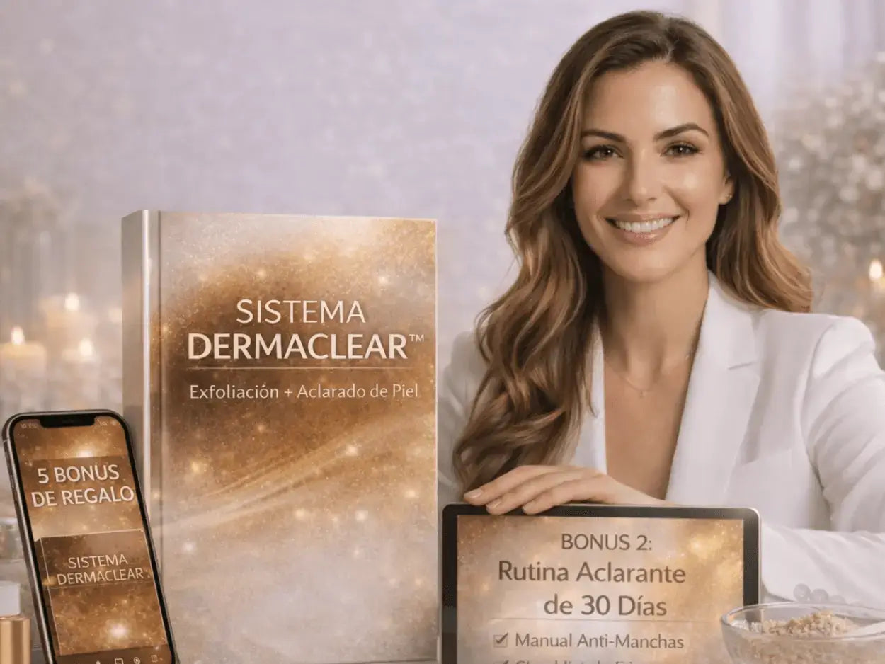 TECNICA BRASILERA DERMACLEAR™  EXFOLIACION Y ACLARACION + 5 BONUS DE REGALO